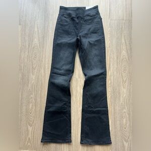 American Eagle Next Level Stretch Pull On Kick Boot Jeans S Black Luxe Stretch
